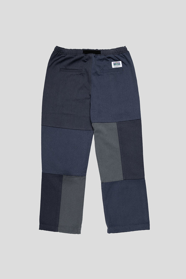 Washed Canvas Patchwork Pant