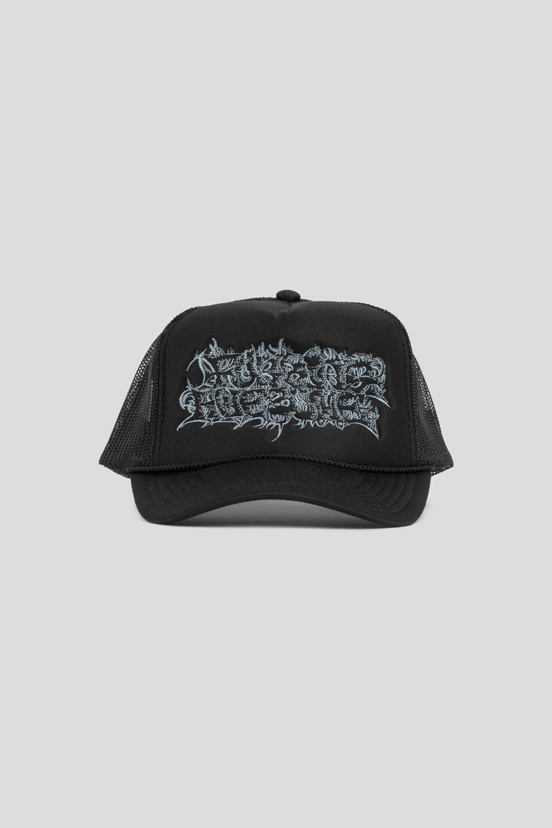 Fucking Awesome Savie Trucker Hat 'Black' - FA-HT003-SU25A