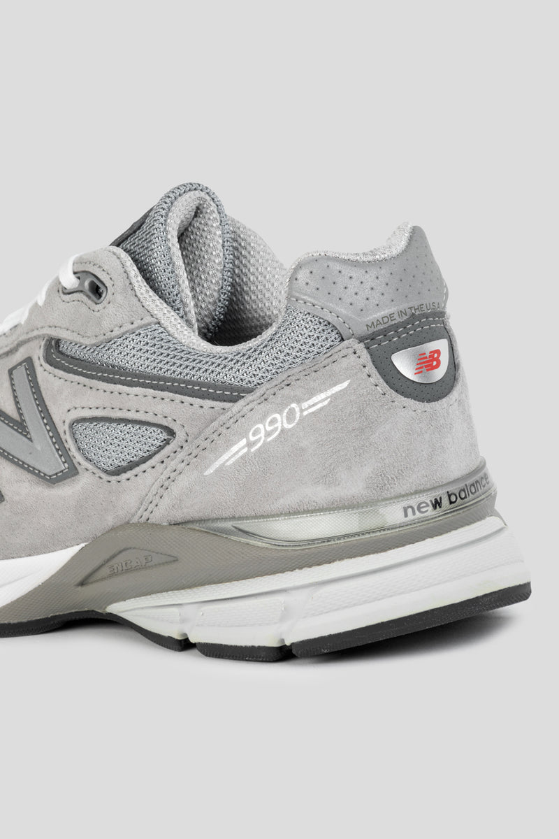 New Balance 990v4 Made In USA 'Grey' - U990GR4 – Foosh