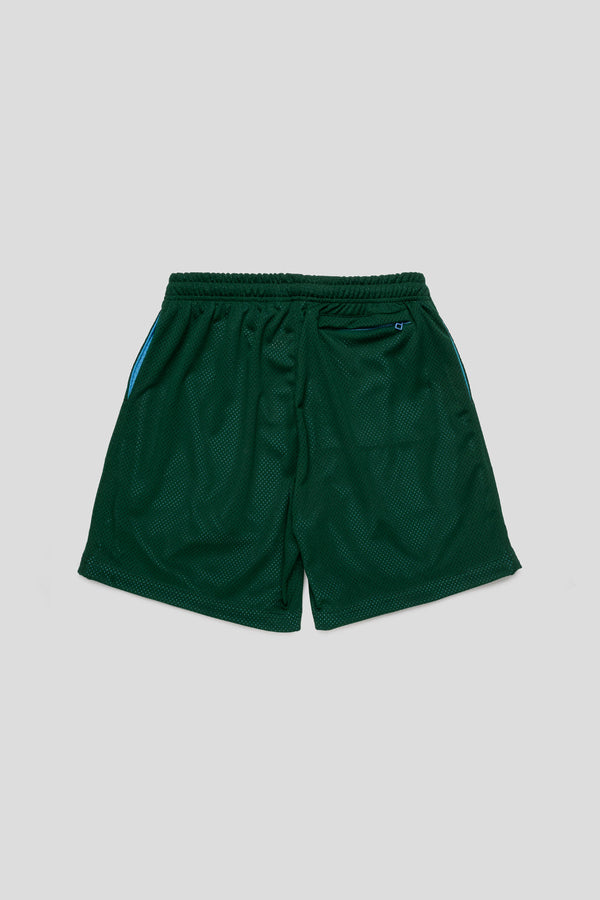 Two-Tone Mesh Short 'Forest / Victory Blue'