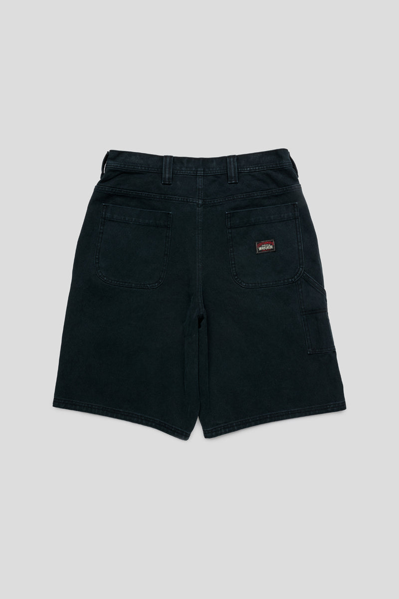 パンツ Stussy WASHED CANVAS WORK SHORT 34 Stussy Washed Canvas Work Short 'Black' – Foosh