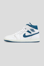 Load image into Gallery viewer, Air Jordan 1 Mid SE &#39;White &amp; Industrial Blue&#39;