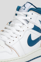 Load image into Gallery viewer, Air Jordan 1 Mid SE &#39;White &amp; Industrial Blue&#39;