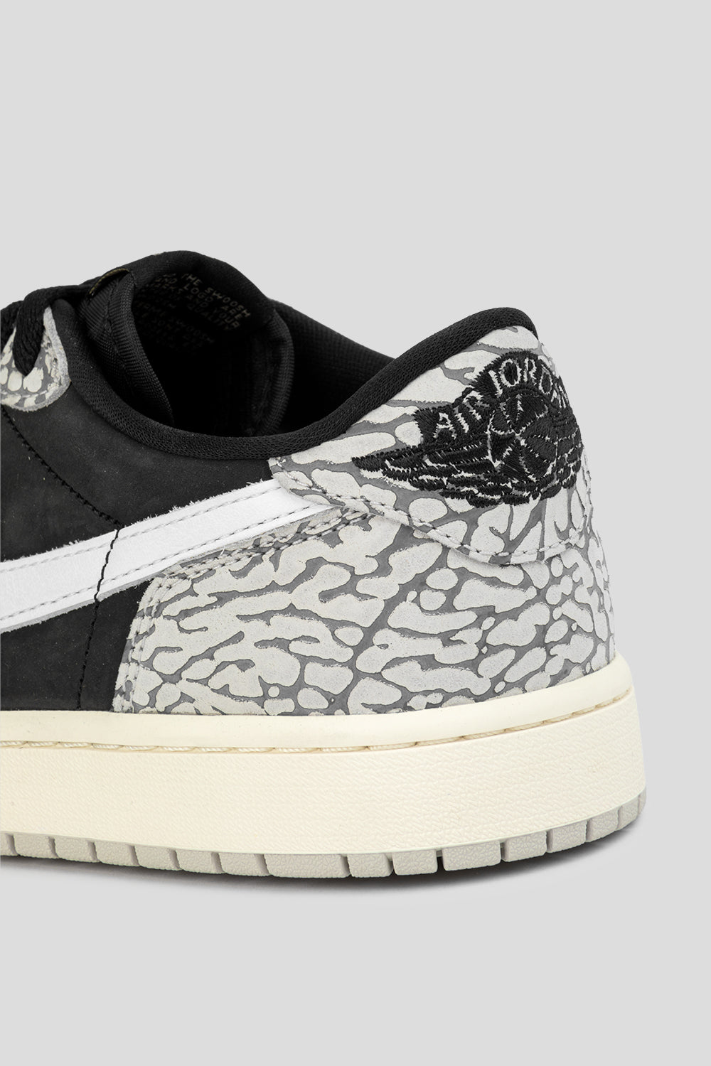 Air Jordan 1 Retro Low OG 'Black Cement' - CZ0790-001 – Foosh