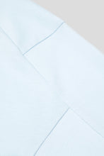 Load image into Gallery viewer, Kragg SL Cotton Bird Word Tee 'Alpine Blue / Stone Red'