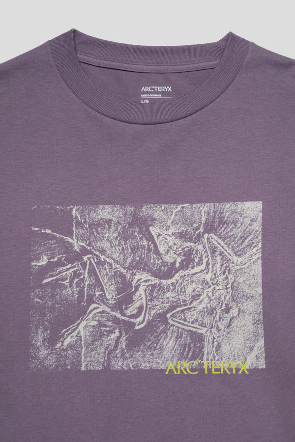 Kragg Cotton Lithographica Tee 'Lt Moondrop'