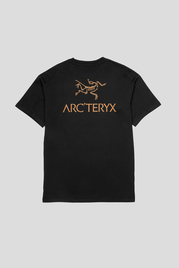 Kragg SL Cotton Bird Word Tee '24K Black'