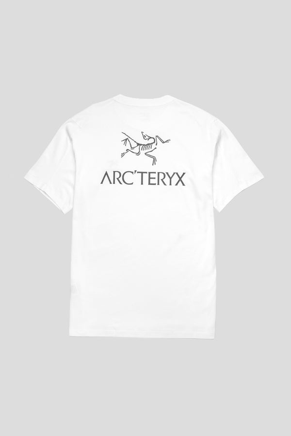 Kragg SL Cotton Bird Word Tee 'White Light / Black'