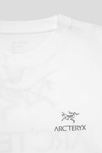Load image into Gallery viewer, Kragg SL Cotton Bird Word Tee 'White Light / Black'
