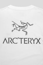 Load image into Gallery viewer, Kragg SL Cotton Bird Word Tee 'White Light / Black'