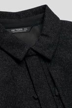 Load image into Gallery viewer, Sawyer Wool Overshirt 'Black Heather'