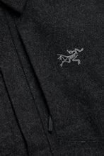 Load image into Gallery viewer, Sawyer Wool Overshirt 'Black Heather'