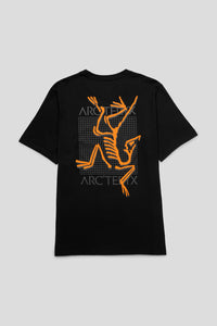 Arc'Multi Bird Logo SS Tee 'Black'