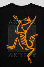 Load image into Gallery viewer, Arc&#39;Multi Bird Logo SS Tee &#39;Black&#39;