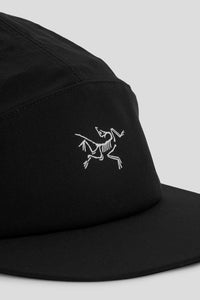 Gamma 5-Panel Cap 'Black/Arctic Silk'