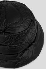 Load image into Gallery viewer, System_A Ogee Insulated Bucket Hat &#39;Black&#39;