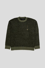 Load image into Gallery viewer, Chunky Rib Crew Knit &#39;Green&#39;