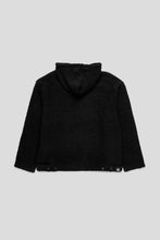 Load image into Gallery viewer, Woven Hoodie &#39;Black&#39;