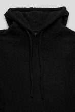 Load image into Gallery viewer, Woven Hoodie &#39;Black&#39;