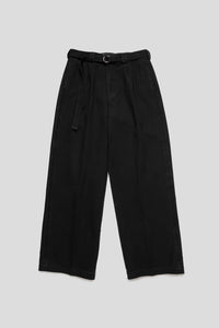 Pleated Work Pant 'Jet Black'