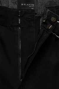 Pleated Work Pant 'Jet Black'