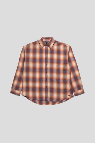 Big Long Sleeve Shirt 'Red Plaid'