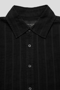 Boxy Short Sleeve Shirt 'Sheer Black'