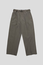 Load image into Gallery viewer, Pleated Work Pant &#39;Pewter Green&#39;