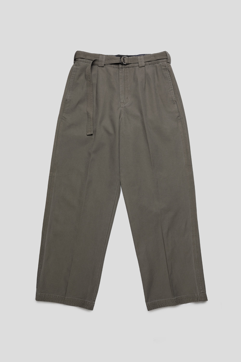 Pleated Work Pant 'Pewter Green'