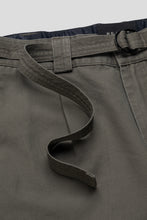 Load image into Gallery viewer, Pleated Work Pant &#39;Pewter Green&#39;