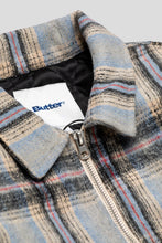 Load image into Gallery viewer, Insulated Plaid Zip Thru Jacket