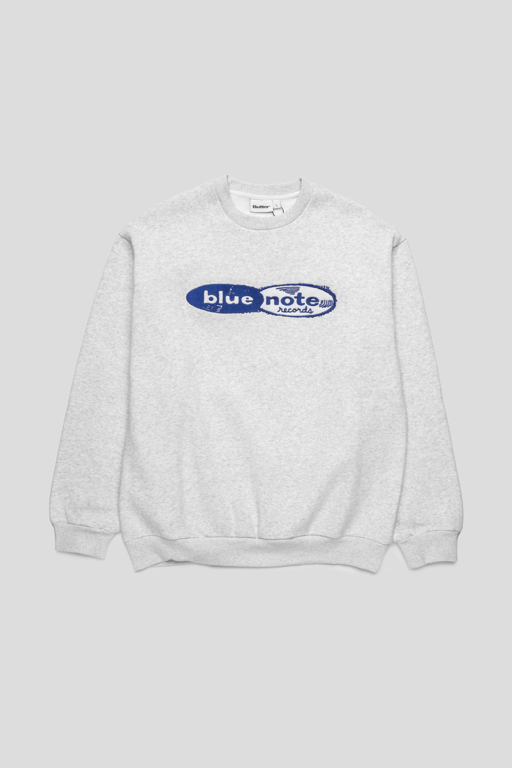 Records Logo Felt Apploque Crewneck