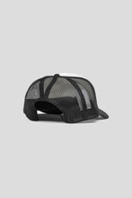 Load image into Gallery viewer, Scanner Wrap Stamp Trucker Hat &#39;Black&#39;