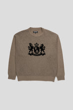 Load image into Gallery viewer, Crest Sweater &#39;Brown&#39;