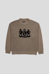 Crest Sweater 'Brown'