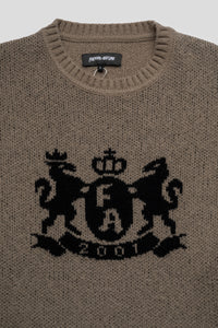 Crest Sweater 'Brown'