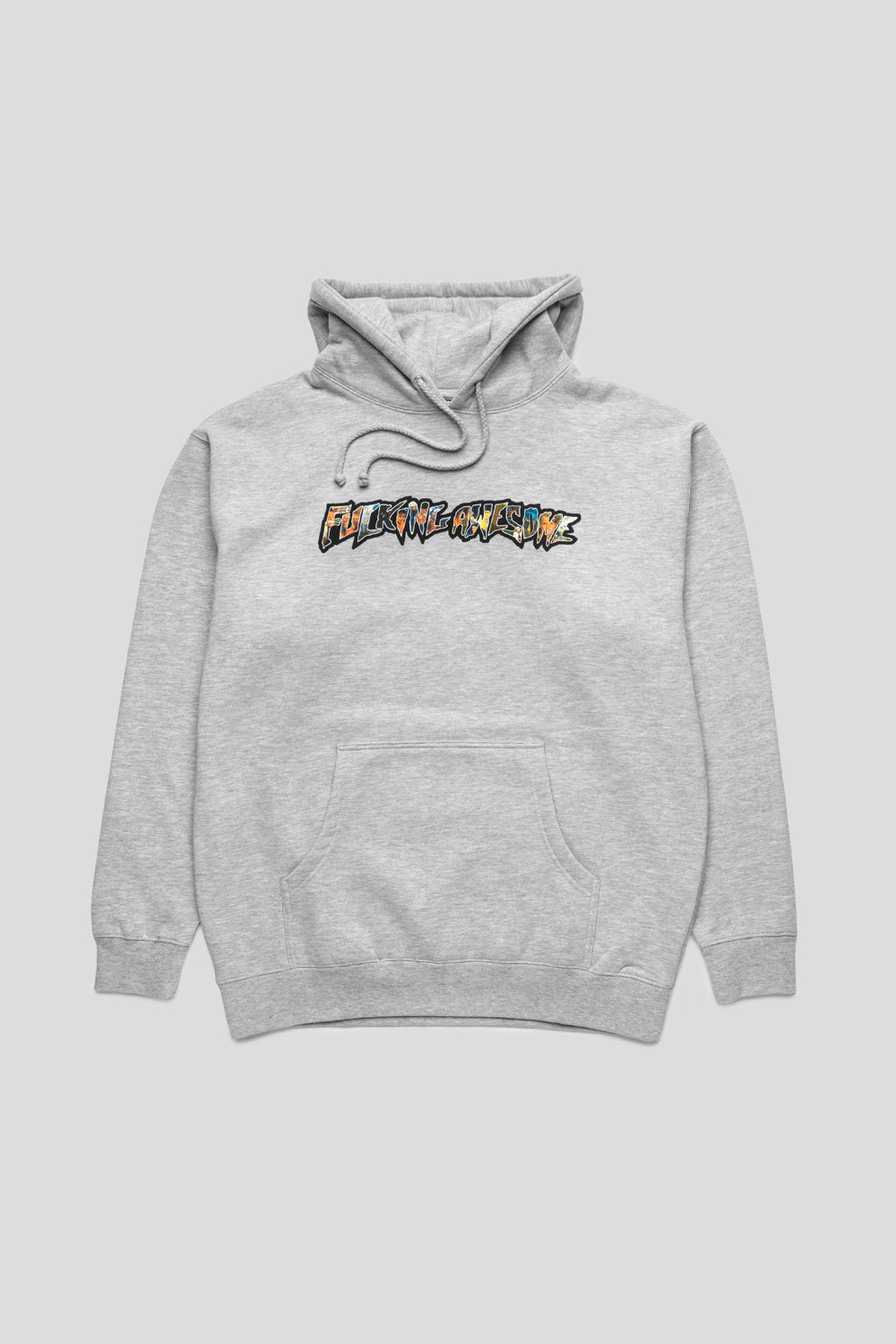 Dill Collage Logo Hoodie 'Grey Heather'