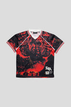 Load image into Gallery viewer, Driving Through Nebraska With My Mom Jersey 'Red Black'