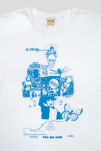 Cargar imagen en el visor de la galería, Camiseta 'You Are Here' blanca