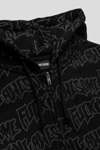 Load image into Gallery viewer, AOP Stamp Logo Zipped Hoodie