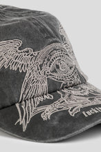 Cargar imagen en el visor de la galería, Gorra Sephira de 6 paneles 'Negro Lavado'