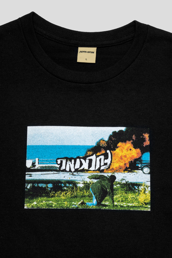 Camiseta Car Burn 'Negro'