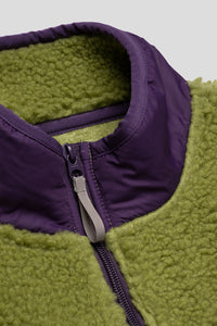 Sherpa Jacket 'Dusted Lime'