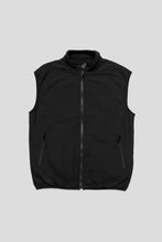 Load image into Gallery viewer, Reversible Fleece Vest &#39;Black&#39;