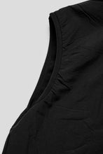 Load image into Gallery viewer, Reversible Fleece Vest &#39;Black&#39;