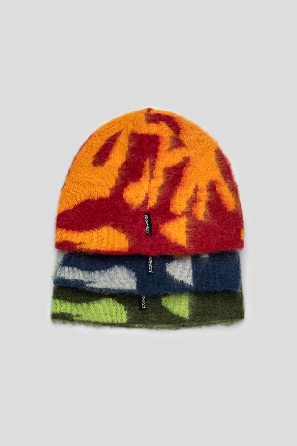 Mohair Burly Runningman Beanie