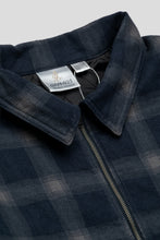 Load image into Gallery viewer, Gramicci Zip-Up Insulated Flannel Shirt 'Navy Shadow Plaid'