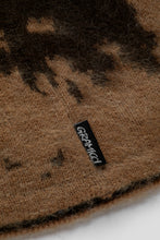 Cargar imagen en el visor de la galería, Gramicci Mohair Splatter Beanie 'Taupe Splatter'