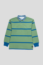 Load image into Gallery viewer, Langdon Rugby Shirt 'Olive / Blue'