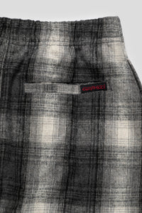 Wool Paneled Skirt 'Shadow Plaid'